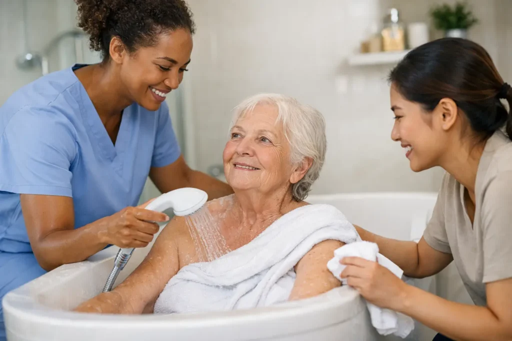 Bathing Assistance for Seniors at Home