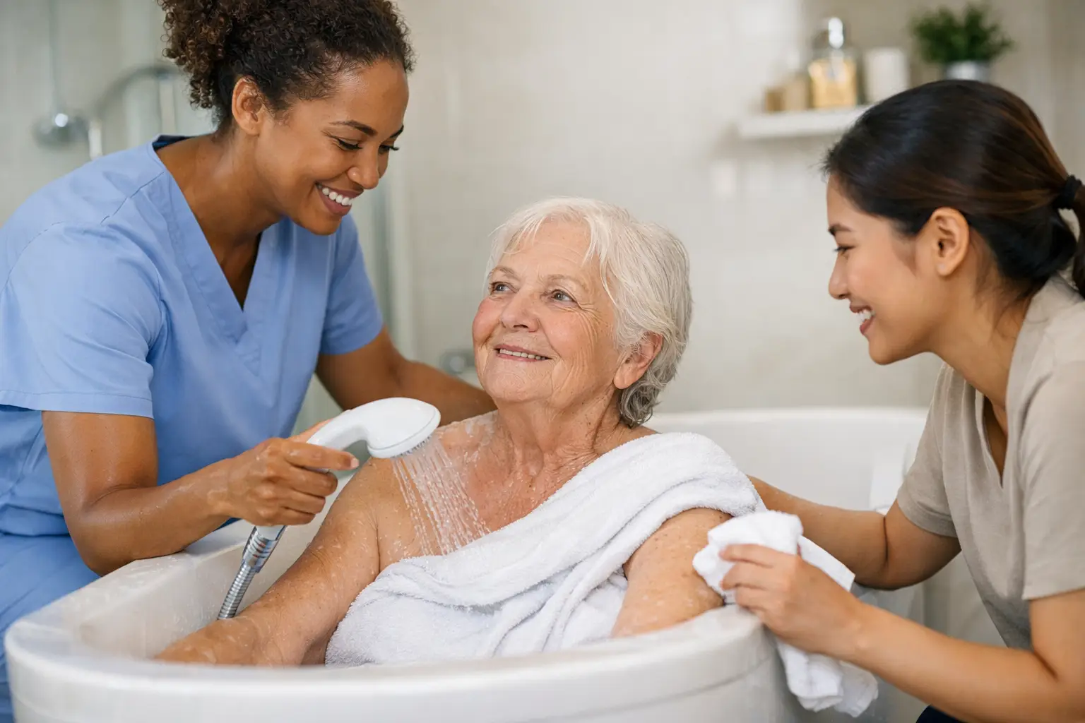 Bathing Assistance for Seniors at Home